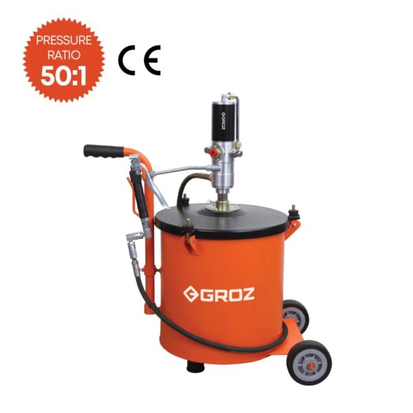 Pompe À Rapport De Graisse Fonctionnement Pneumatique 30Kg - GROZ