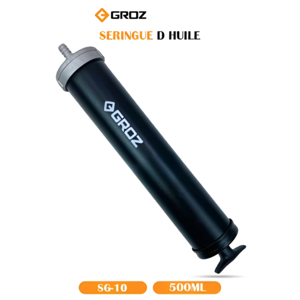 SERINGUE D HUILE 500ML GROZ | GROZ | SERINGUE